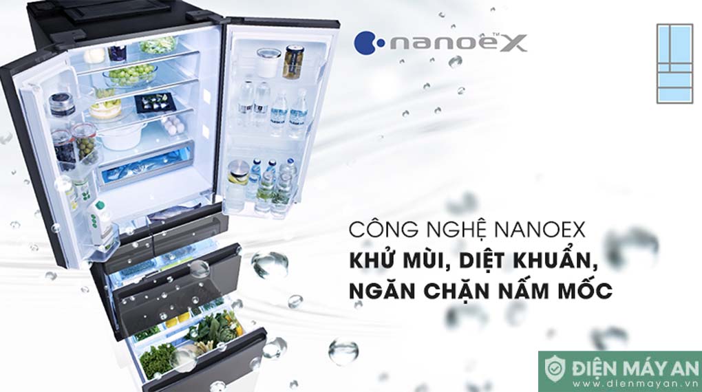 Tủ lạnh Panasonic Inverter 589 lít NR-F603GT-X2